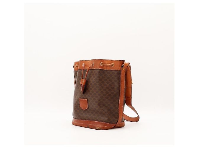Céline Celine Macadam Monogramm Bucket Bag Braun - Ansicht 2