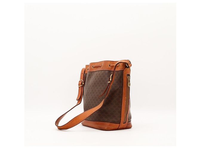Céline Celine Macadam Monogramm Bucket Bag Braun - Ansicht 4