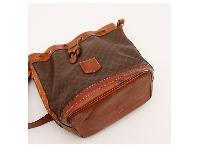Céline Celine Macadam Monogramm Bucket Bag Braun - Ansicht 6
