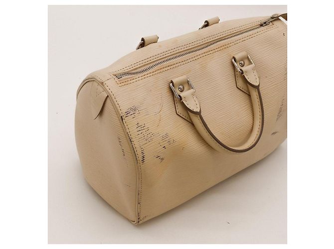 Louis Vuitton Speedy 30 Pelle Epi Beige - vista 7