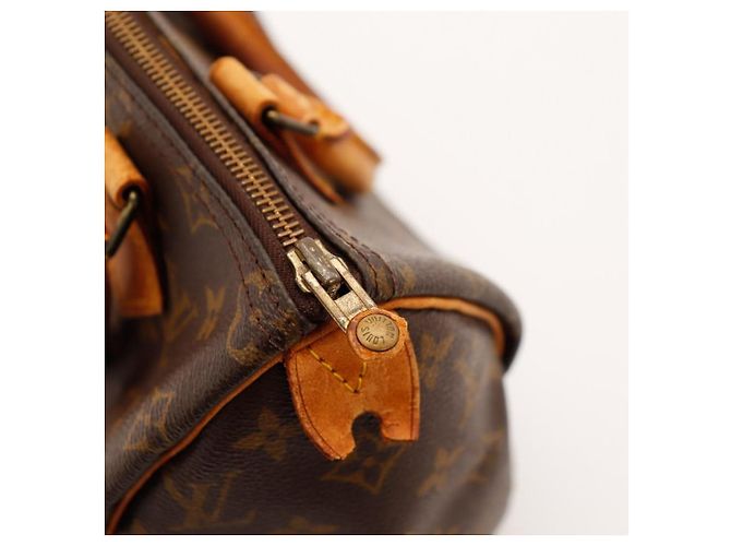 Louis Vuitton Speedy 30 Monogram Canvas Marrone Monogramma - vista 9