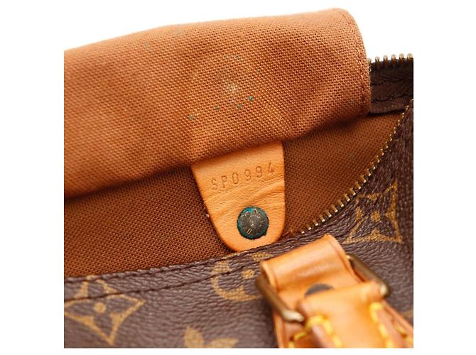 Louis Vuitton Speedy 30 Monogram Canvas Marrone Monogramma - vista 8