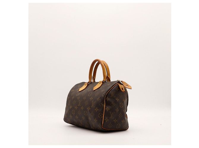 Louis Vuitton Speedy 25 Monogram Canvas Marrone Monogramma - vista 2