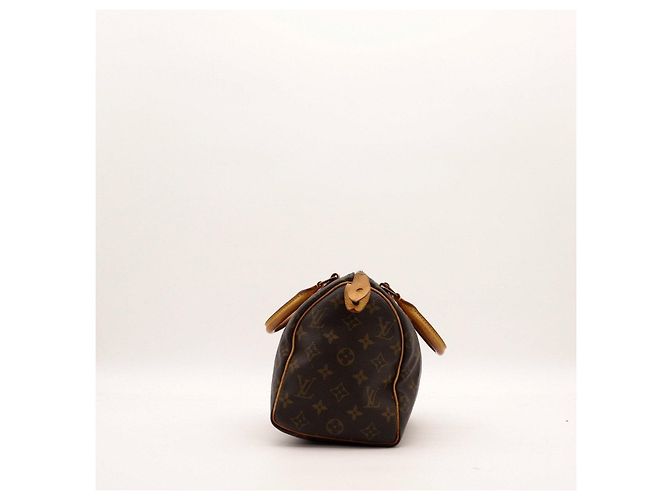 Louis Vuitton Speedy 25 Monogram Canvas Marrone Monogramma - vista 3