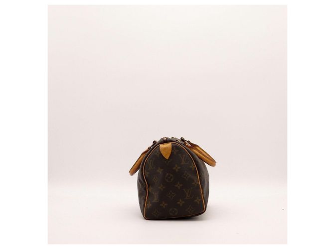 Louis Vuitton Speedy 25 Monogram Canvas Marrone Monogramma - vista 5