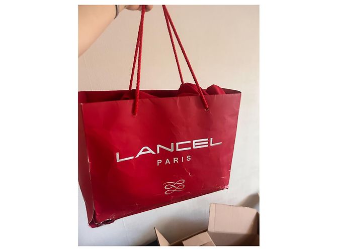 Borsa Lancel in pelle marrone - vista 10