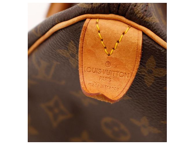 Louis Vuitton Speedy 30 Monogram Canvas Marrone Monogramma - vista 11