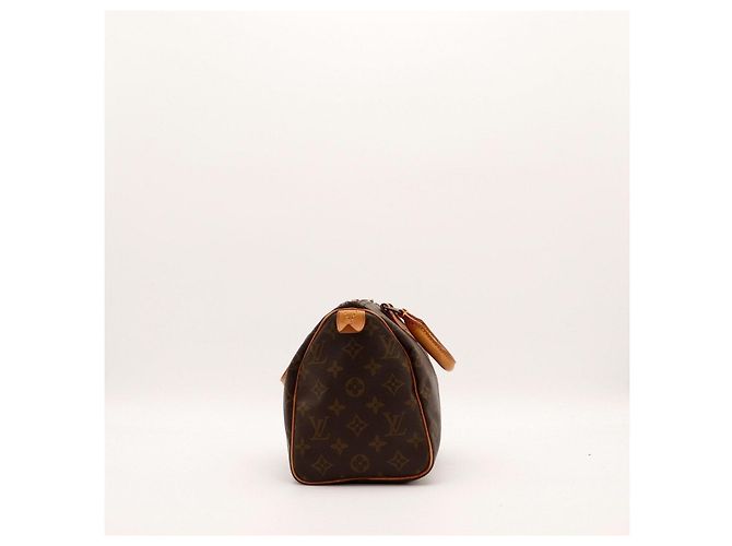 Louis Vuitton Speedy 30 Monogram Canvas Marrone Monogramma - vista 5