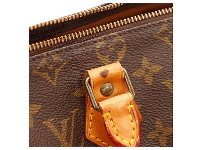 Louis Vuitton Speedy 30 Monogram Canvas Marrone Monogramma - vista 9