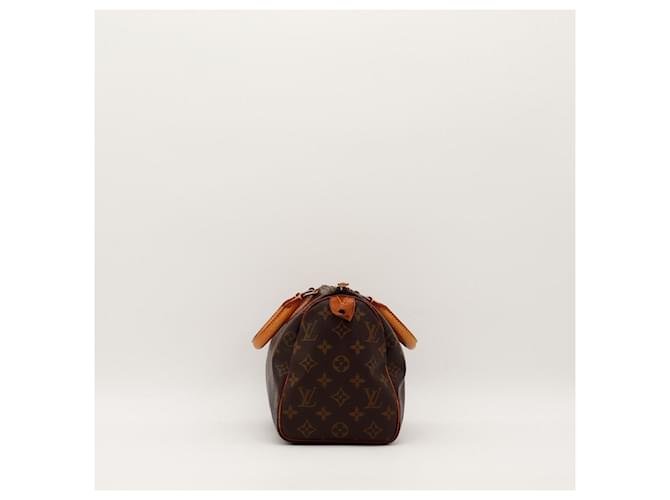 Louis Vuitton Speedy 25 Monogram Canvas Marrone Monogramma - vista 3