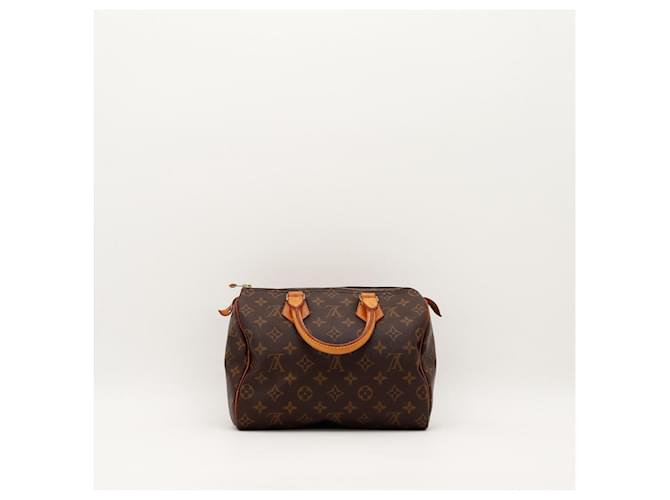 Louis Vuitton Speedy 25 Monogram Canvas Marrone Monogramma - vista 4