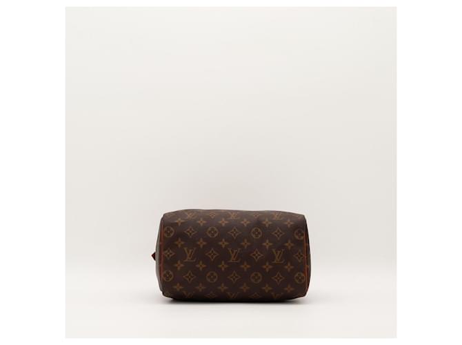 Louis Vuitton Speedy 25 Monogram Canvas Marrone Monogramma - vista 6
