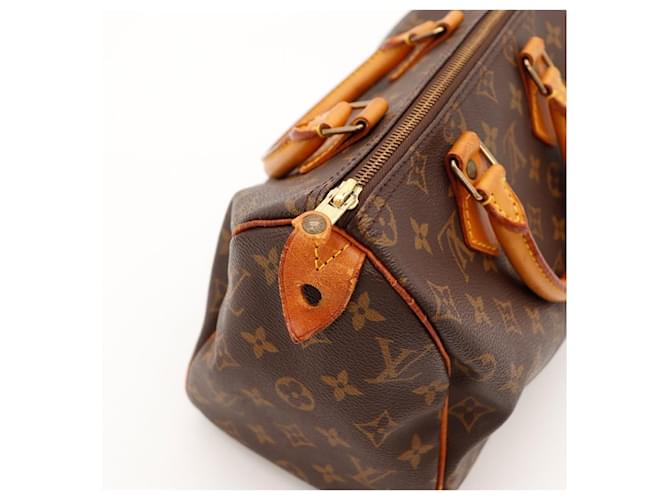 Louis Vuitton Speedy 25 Monogram Canvas Marrone Monogramma - vista 9