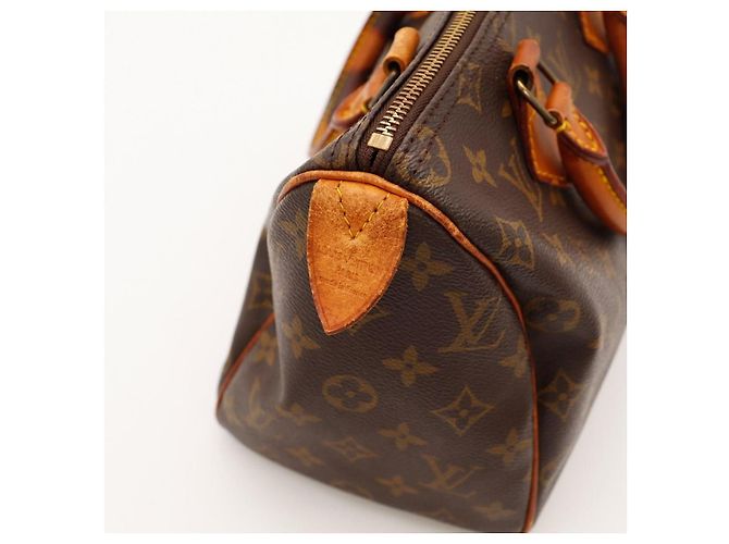 Louis Vuitton Speedy 25 Monogram Canvas Marrone Monogramma - vista 12