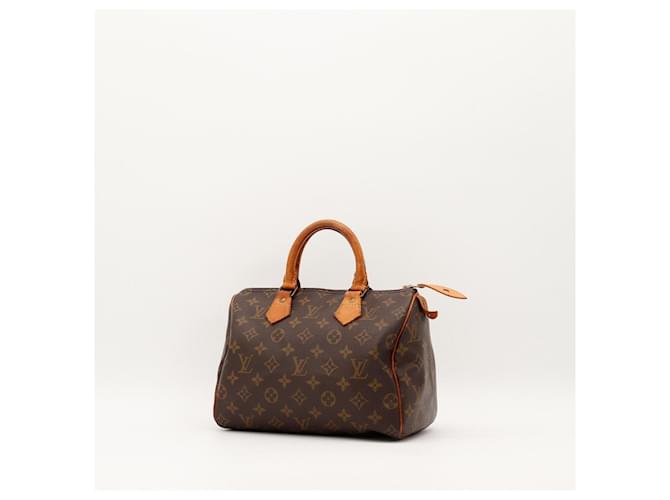 Louis Vuitton Speedy 25 Monogram Canvas Marrone Monogramma - vista 2