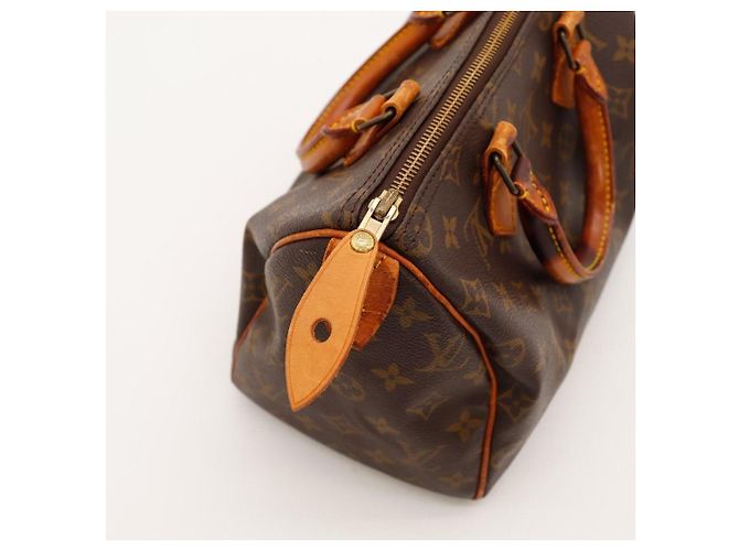 Louis Vuitton Speedy 25 Monogram Canvas Marrone Monogramma - vista 9