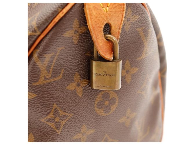 Louis Vuitton Speedy 30 Monogram Canvas Marrone Monogramma - vista 10