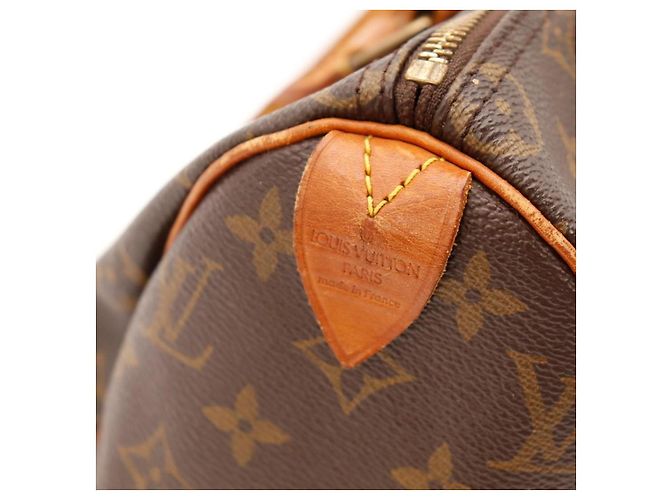 Louis Vuitton Speedy 30 Monogram Canvas Marrone Monogramma - vista 11