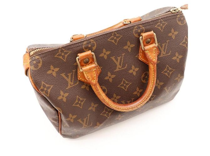 Louis Vuitton Speedy 30 Monogram Canvas Marrone Monogramma - vista 12