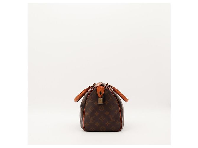 Louis Vuitton Speedy 30 Monogram Canvas Marrone Monogramma - vista 3