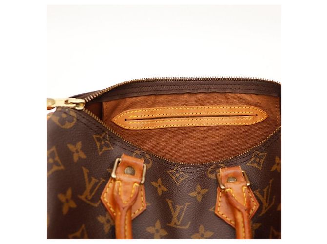 Louis Vuitton Speedy 30 Monogram Canvas Marrone Monogramma - vista 7
