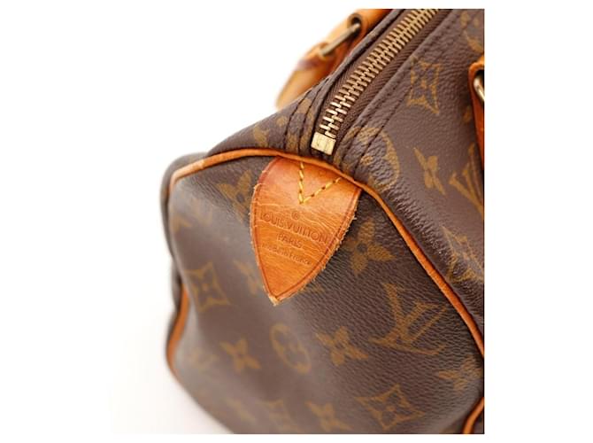 Louis Vuitton Speedy 30 Monogram Canvas Marrone Monogramma - vista 10