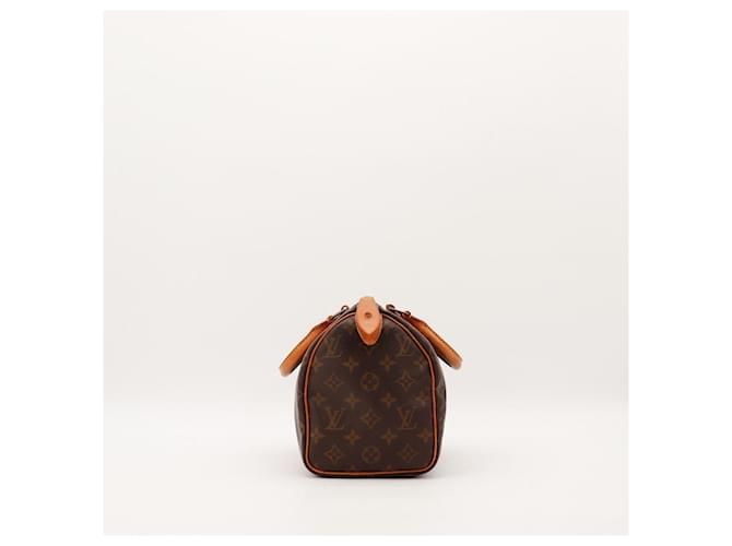 Louis Vuitton Speedy 30 Monogram Canvas Marrone Monogramma - vista 3