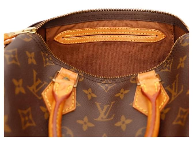 Louis Vuitton Speedy 30 Monogram Canvas Marrone Monogramma - vista 7