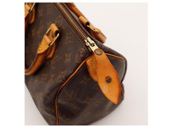 Louis Vuitton Speedy 30 Monogram Canvas Marrone Monogramma - vista 10