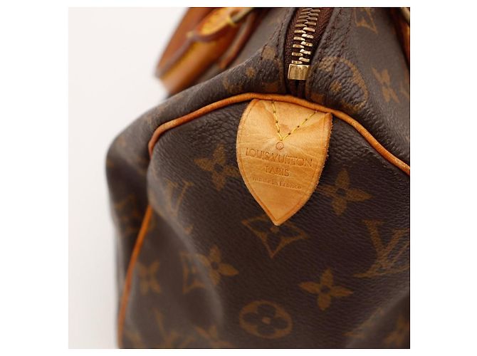 Louis Vuitton Speedy 30 Monogram Canvas Marrone Monogramma - vista 11