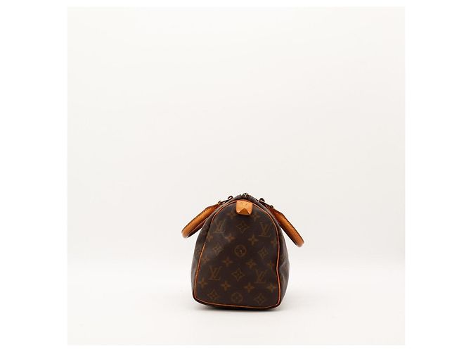 Louis Vuitton Speedy 30 Monogram Canvas Marrone Monogramma - vista 3