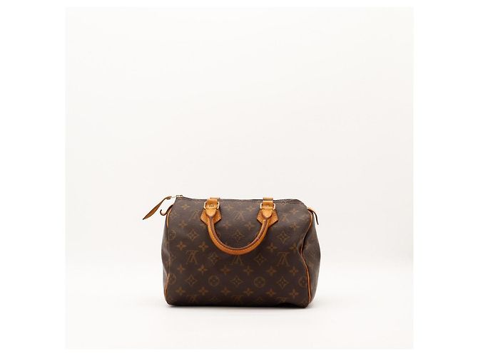 Louis Vuitton Speedy 30 Monogram Canvas Marrone Monogramma - vista 4