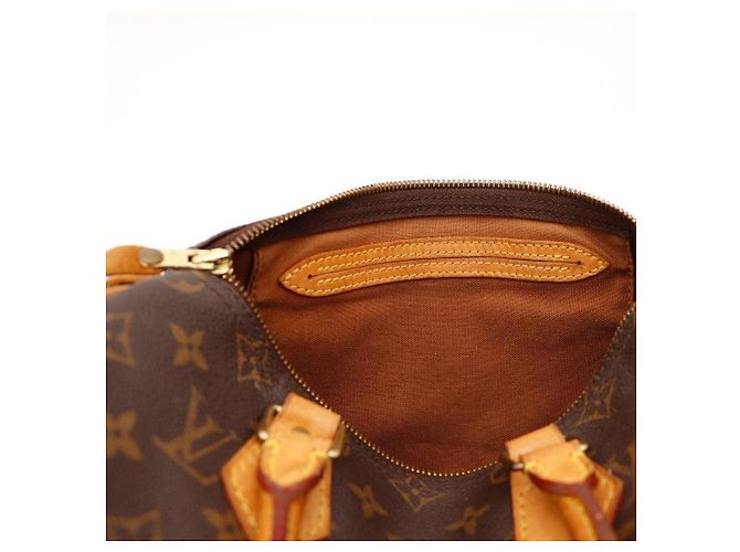 Louis Vuitton Speedy 30 Monogram Canvas Marrone Monogramma - vista 8