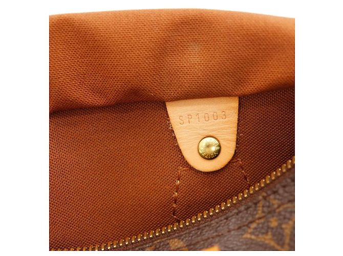 Louis Vuitton Speedy 30 Monogram Canvas Marrone Monogramma - vista 9