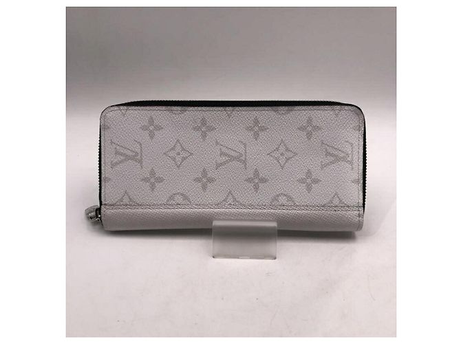 Zippy Portafoglio lungo Louis Vuitton Monogram Eclipse Bianco - vista 2