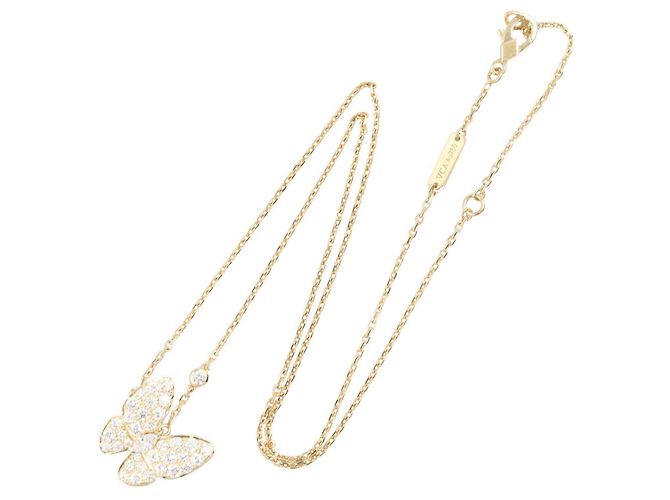 Collana De Papillon in diamante Van Cleef & Arpels D'oro - vista 2