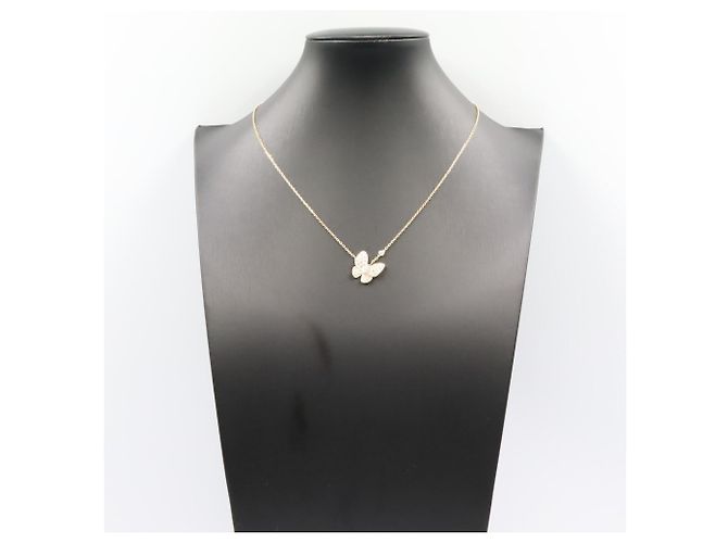 Collana De Papillon in diamante Van Cleef & Arpels D'oro - vista 6