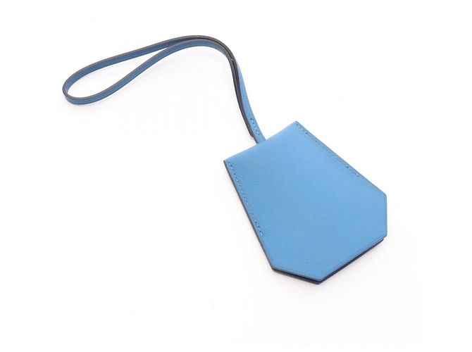 Hermès Hermes Blue Zellige Handtaschen-Anhänger Blau - Ansicht 2
