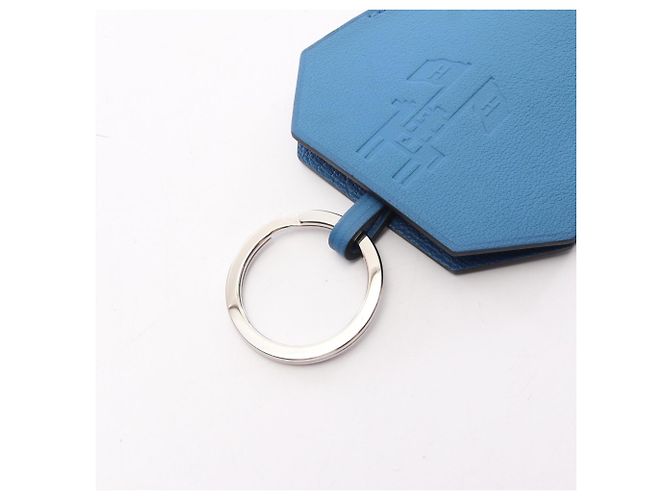 Hermès Hermes Blue Zellige Handtaschen-Anhänger Blau - Ansicht 3