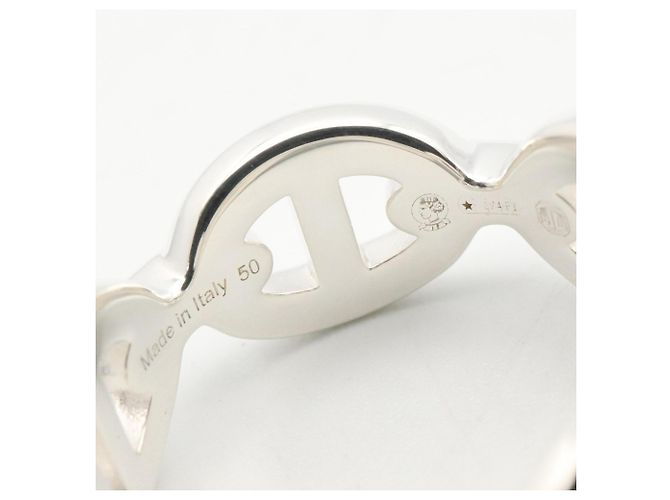 Hermès Hermes Chaine d'Ancre Enchainée Ring Silber - Ansicht 5