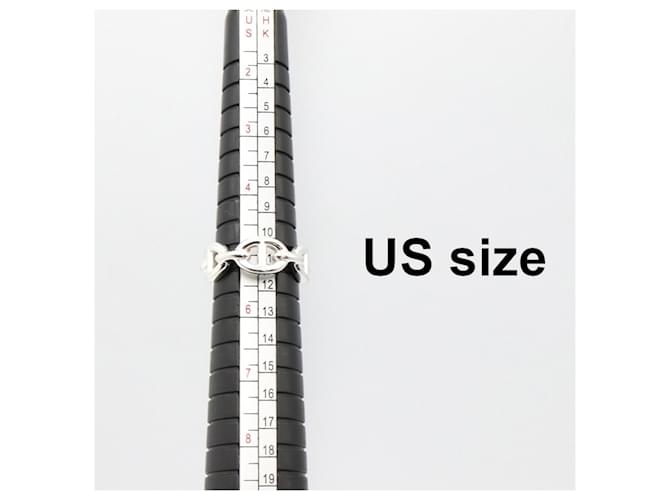 Hermès Hermes Chaine d'Ancre Enchainée Ring Silber - Ansicht 7