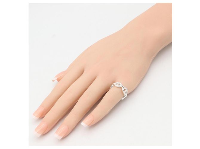 Hermès Hermes Chaine d'Ancre Enchainée Ring Silber - Ansicht 8