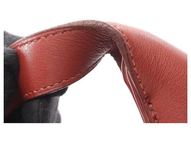 Hermès Borsa a tracolla Hermes Trim 31 Rouge H Rosso Bordò - vista 10