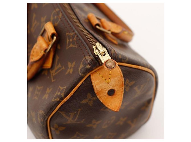 Louis Vuitton Speedy 30 Monogram Canvas Marrone Monogramma - vista 9