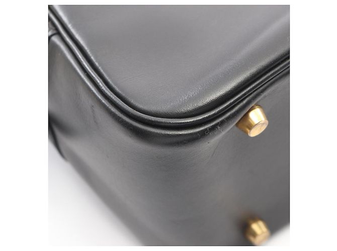 Hermès Hermes Plume 32 Handtasche Schwarz - Ansicht 8
