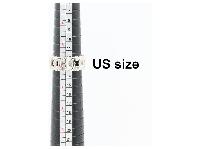 Anel Entrelacés em ouro branco 18K Cartier Prata - vista 5