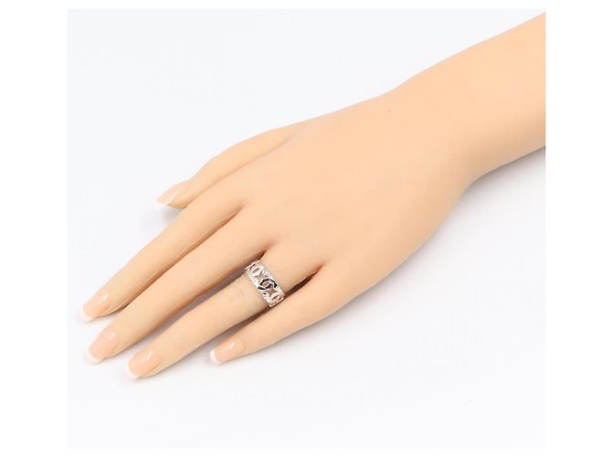 Anel Entrelacés em ouro branco 18K Cartier Prata - vista 6