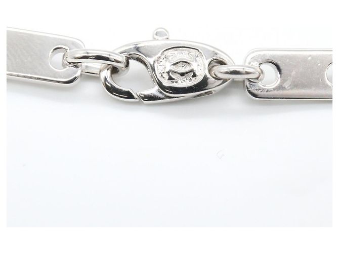Collier Figaro en or blanc 18K Cartier Argenté - vue 4