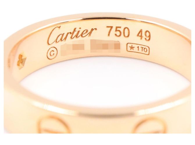 Cartier Mini Love Ring Golden - Ansicht 4