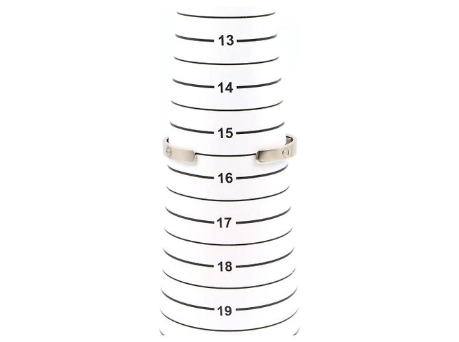 Bracciale Love Open in oro bianco 18K Cartier Argento - vista 5